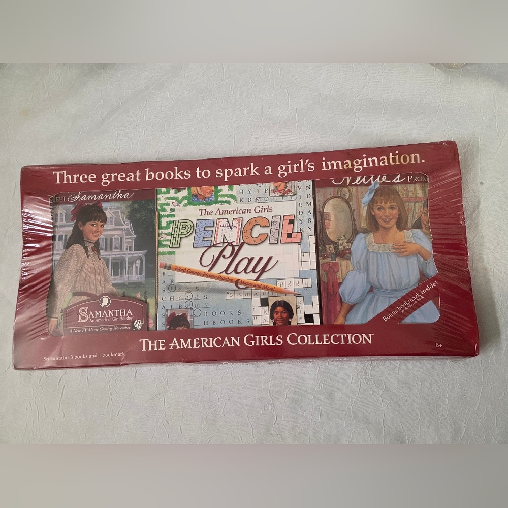 American Girl Three Great Books to Spark a Girl's imagination  set  sealed